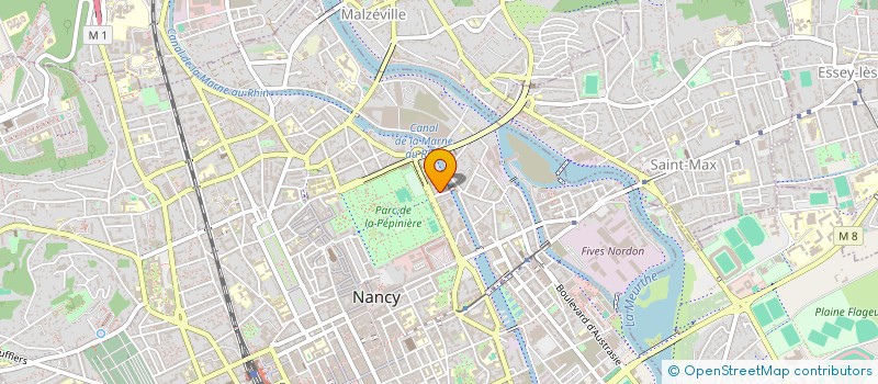 localisation de l'entreprise MONSIEUR BRUNO VALENTIN  NANCY