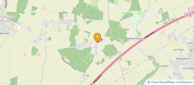 localisation de l'entreprise MONSIEUR BRUNO VALET à HUISSEAU-SUR-MAUVES