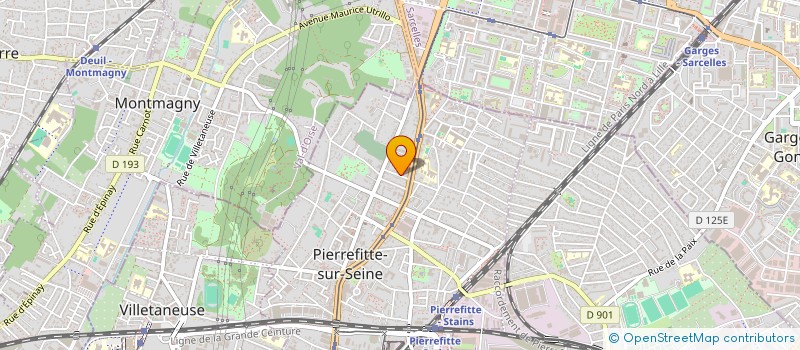 localisation de l'entreprise MONSIEUR BRUNO VALLET à PIERREFITTE-SUR-SEINE