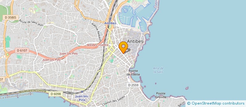 localisation de l'entreprise MONSIEUR BRUNO VALLIER à ANTIBES