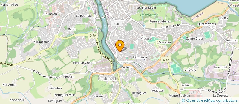 localisation de l'entreprise MONSIEUR BRUNO VALLS à DOUARNENEZ