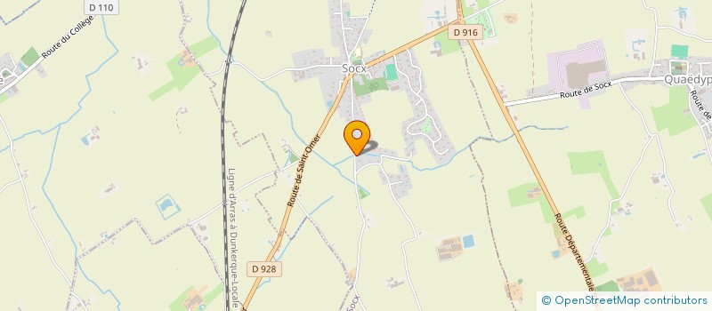 localisation de l'entreprise MONSIEUR BRUNO VANDAELE  SOCX