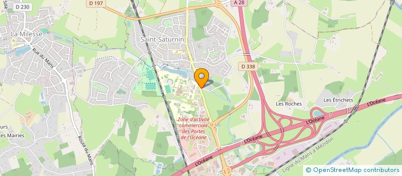 localisation de l'entreprise MONSIEUR BRUNO VANDESTICK  SAINT-SATURNIN