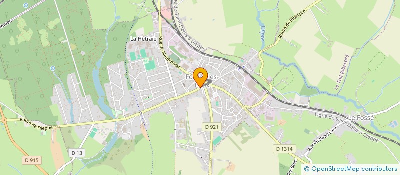 localisation de l'entreprise MONSIEUR BRUNO VANNIER à FORGES-LES-EAUX