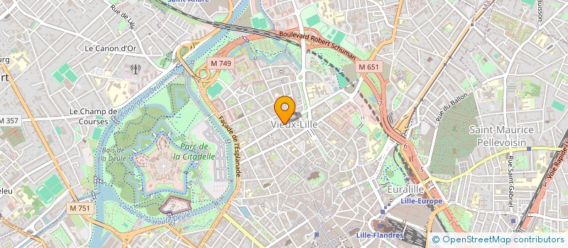 localisation de l'entreprise MONSIEUR BRUNO VANRENTERGHEM  LILLE