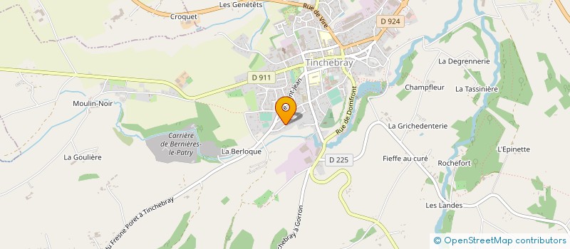 localisation de l'entreprise MONSIEUR BRUNO VARDON à TINCHEBRAY-BOCAGE