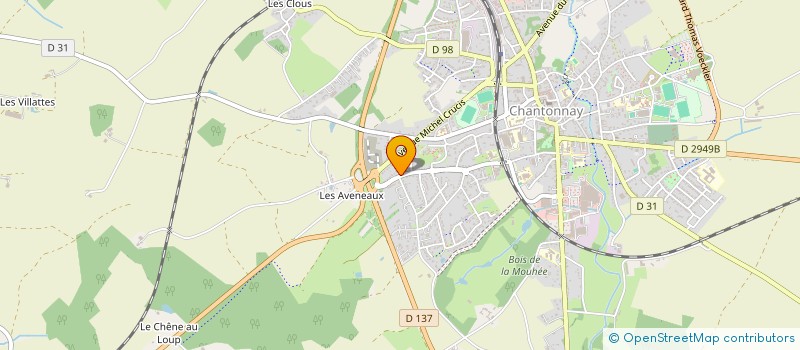 localisation de l'entreprise MONSIEUR BRUNO VARIOT  CHANTONNAY