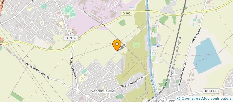 localisation de l'entreprise MONSIEUR BRUNO VARLET  VENDIN-LE-VIEIL