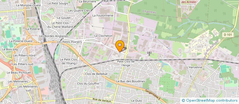 localisation de l'entreprise MONSIEUR BRUNO VENON à FLEURY-LES-AUBRAIS