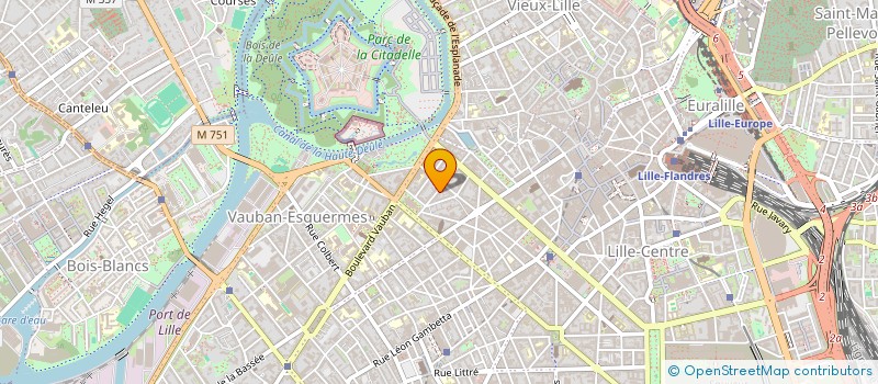 localisation de l'entreprise MONSIEUR BRUNO VERHAEGHE  LILLE