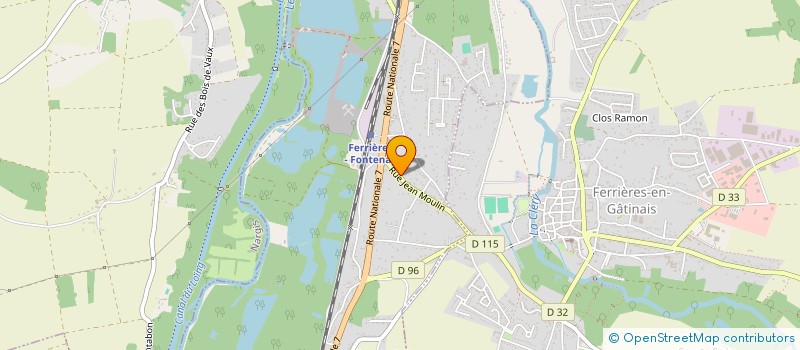localisation de l'entreprise MONSIEUR BRUNO VETOIS à FONTENAY-SUR-LOING