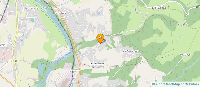 localisation de l'entreprise MONSIEUR BRUNO VICTOIRE  SAINT-YORRE