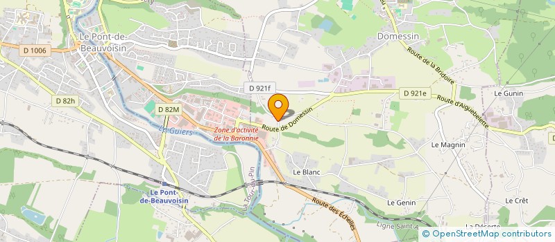 localisation de l'entreprise MONSIEUR BRUNO VIGNOUD à DOMESSIN