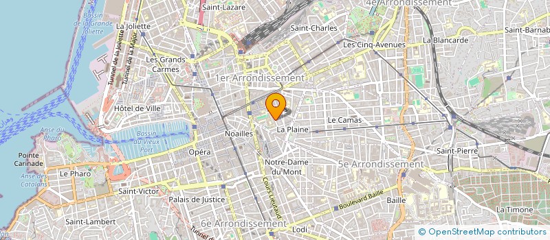 localisation de l'entreprise MONSIEUR BRUNO VILLATTE DE PEUFEILHOUX à MARSEILLE