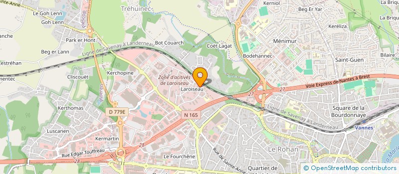 localisation de l'entreprise MONSIEUR BRUNO VINATIER à VANNES