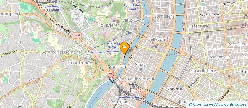 localisation de l'entreprise MONSIEUR BRUNO VINCENT  LYON