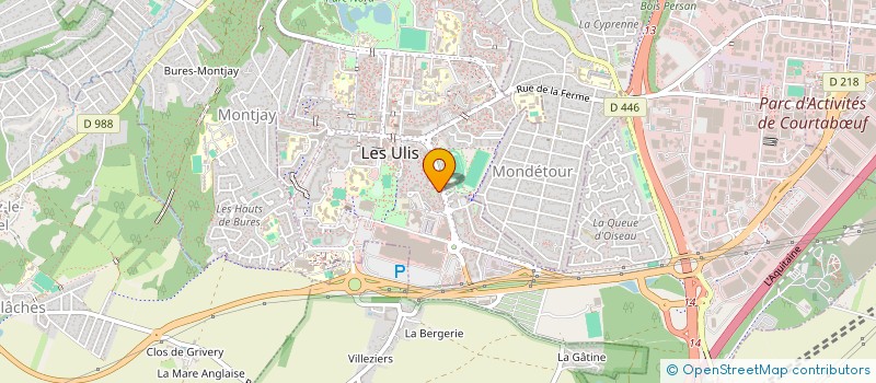 localisation de l'entreprise MONSIEUR BRUNO VINCENT à LES ULIS