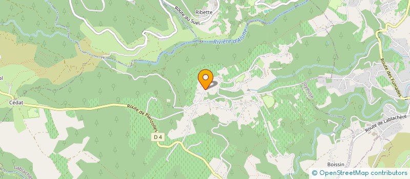 localisation de l'entreprise MONSIEUR BRUNO VINCENT  LABLACHERE