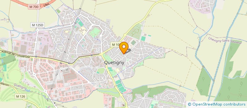 localisation de l'entreprise MONSIEUR BRUNO VINTOUSKY à QUETIGNY