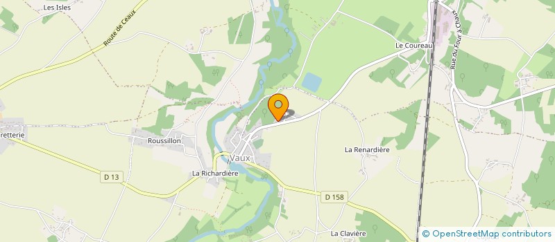 localisation de l'entreprise MONSIEUR BRUNO VIVIEN  VALENCE-EN-POITOU