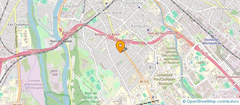 localisation de l'entreprise MONSIEUR BRUNO VIVIEN à TOULOUSE