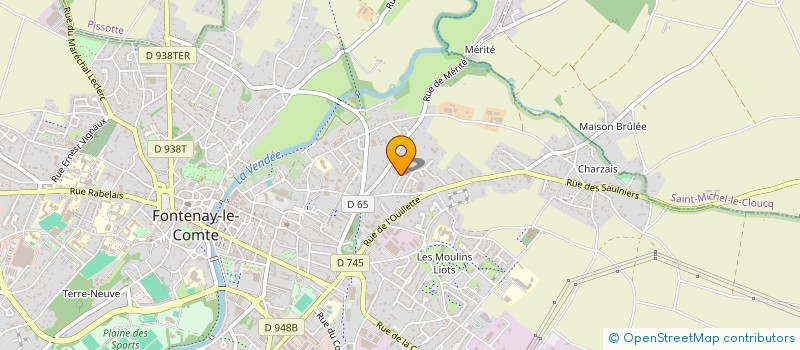 localisation de l'entreprise MONSIEUR BRUNO VOIRNESSON  FONTENAY-LE-COMTE