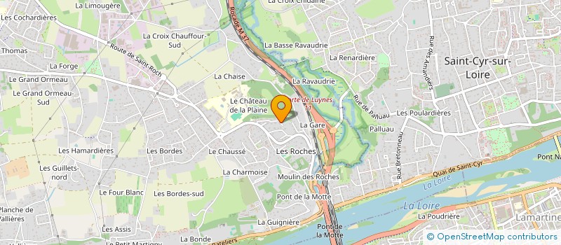 localisation de l'entreprise MONSIEUR BRUNO VOISIN à FONDETTES