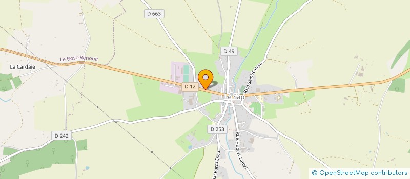 localisation de l'entreprise MONSIEUR BRUNO VOLCKAERT à LA FERTE-EN-OUCHE