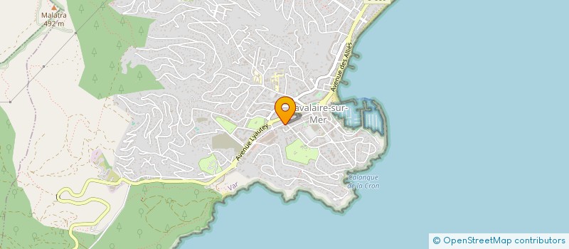 localisation de l'entreprise MONSIEUR BRUNO VOLPELLIERE à CAVALAIRE-SUR-MER