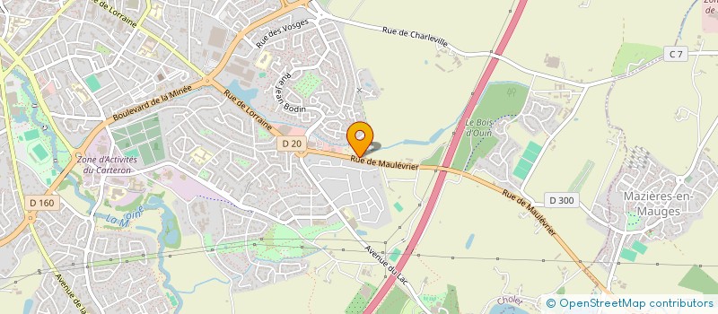 localisation de l'entreprise MONSIEUR BRUNO VON ZSCHERLITZKY à CHOLET