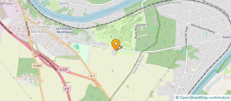 localisation de l'entreprise MONSIEUR BRUNO VORMS  LE COUDRAY-MONTCEAUX