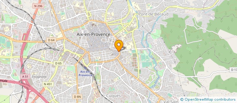 localisation de l'entreprise MONSIEUR BRUNO WALDURA à AIX-EN-PROVENCE