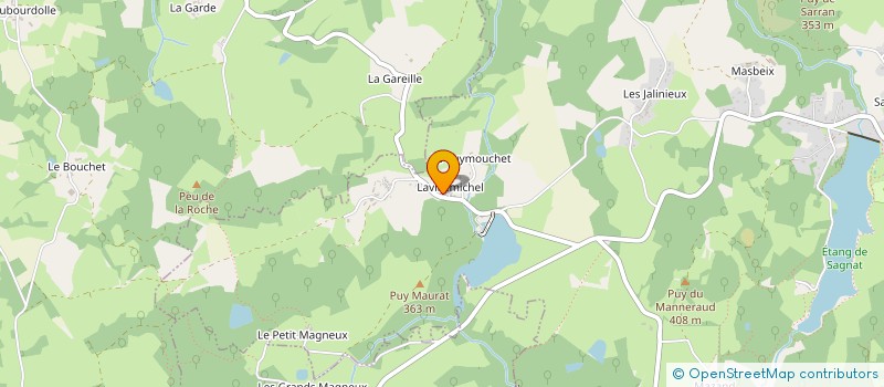 localisation de l'entreprise MONSIEUR BRUNO WALLEE  BESSINES-SUR-GARTEMPE