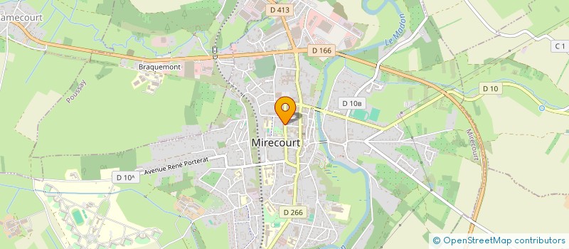 localisation de l'entreprise MONSIEUR BRUNO WALTER  MIRECOURT