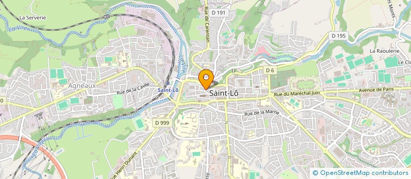 localisation de l'entreprise MONSIEUR BRUNO WANIERES  SAINT-LO