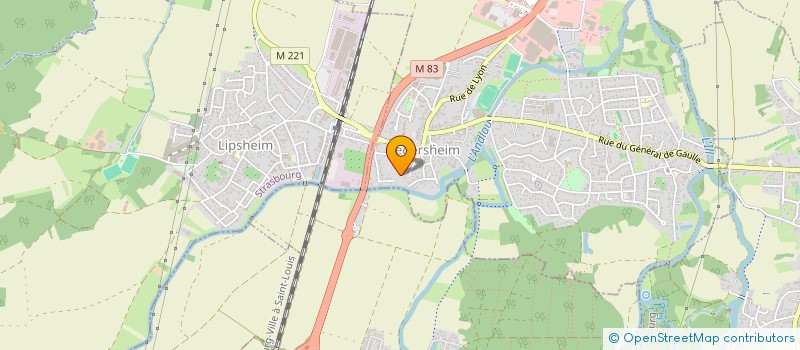 localisation de l'entreprise MONSIEUR BRUNO WEISS  FEGERSHEIM