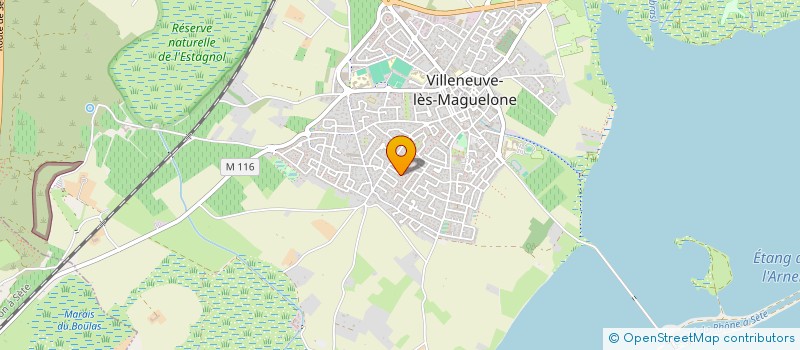 localisation de l'entreprise MONSIEUR BRUNO WEYH  VILLENEUVE-LES-MAGUELONE