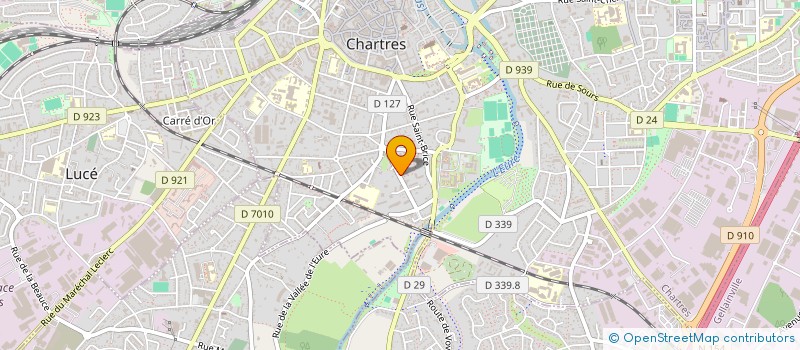 localisation de l'entreprise MONSIEUR BRUNO WILLIAME à CHARTRES
