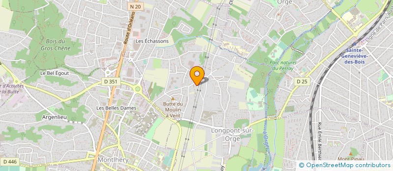 localisation de l'entreprise MONSIEUR BRUNO WINTERSTEIN à LONGPONT-SUR-ORGE