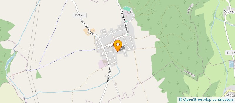 localisation de l'entreprise MONSIEUR BRUNO WISNIEWSKI  LUTTANGE