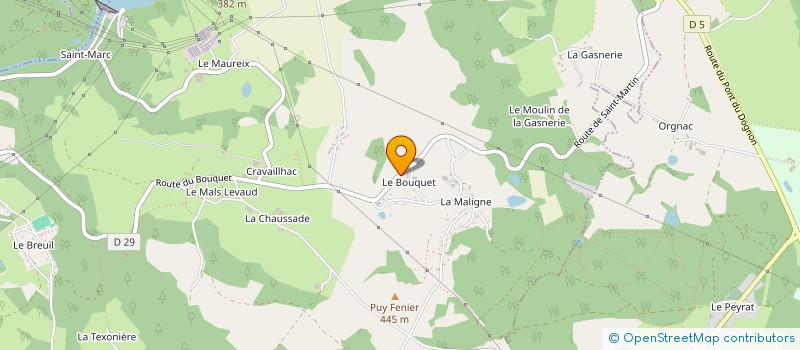 localisation de l'entreprise MONSIEUR BRUNO WOCH à SAINT-MARTIN-TERRESSUS