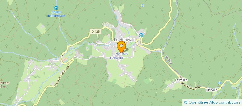 localisation de l'entreprise MONSIEUR BRUNO WOLFF à LE HOHWALD