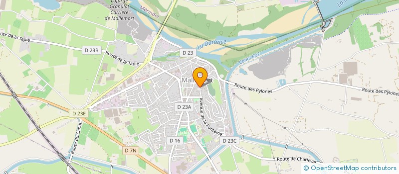 localisation de l'entreprise MONSIEUR BRUNO WROBEL  MALLEMORT