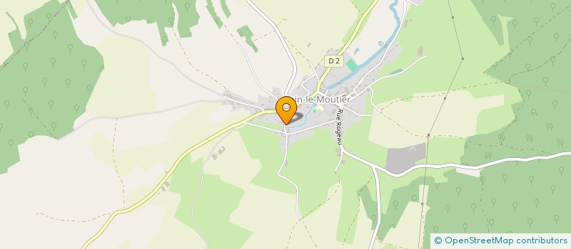 localisation de l'entreprise MONSIEUR BRUNO WUILLEMME  THIN-LE-MOUTIER