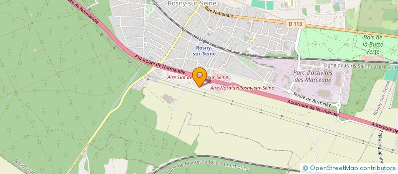 localisation de l'entreprise MONSIEUR BRUNO YUNG à ROSNY-SUR-SEINE