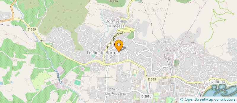 localisation de l'entreprise MONSIEUR BRUNO ZAMMIT à BORMES-LES-MIMOSAS