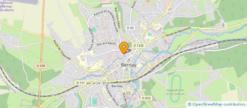 localisation de l'entreprise MONSIEUR BRUNO ZANGARI  MENNEVAL