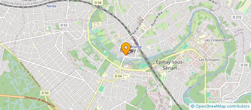 localisation de l'entreprise MONSIEUR BRUNO ZARRI JUNIOR  BRUNOY