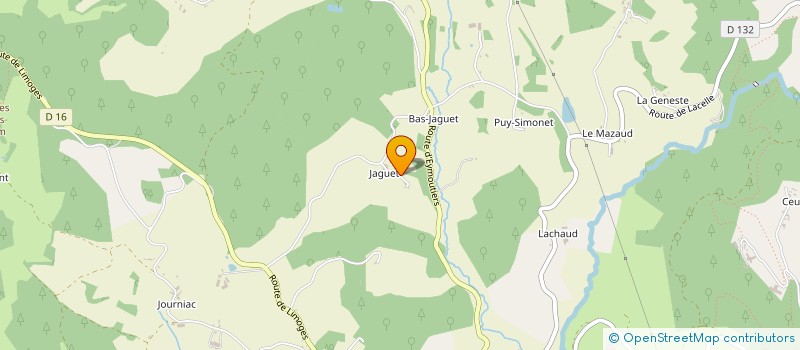 localisation de l'entreprise MONSIEUR BRUNY LABARRE  CHAMBERET