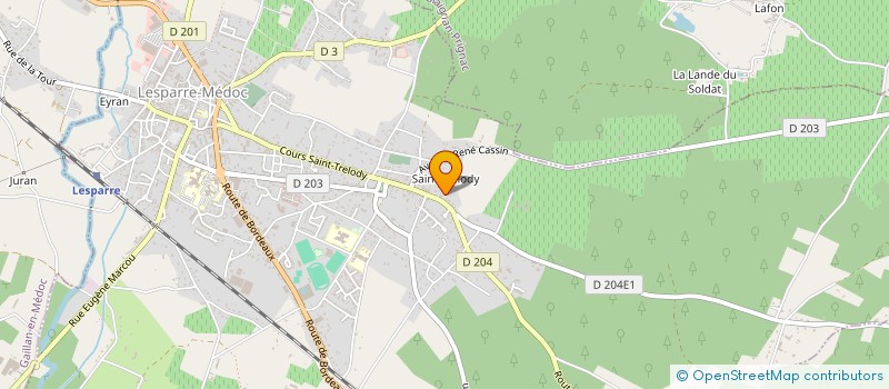 localisation de l'entreprise MONSIEUR BRUO QUEMENER  LESPARRE-MEDOC